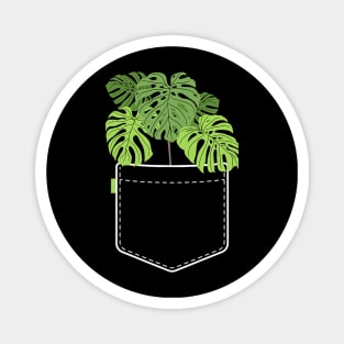 Monstera Pocket Plant Mama Magnet